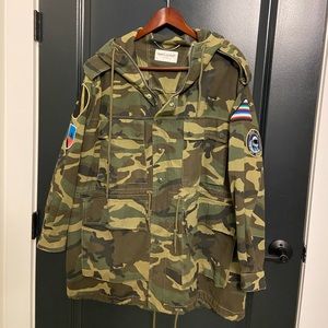 Authentic Saint Laurent camouflage jacket